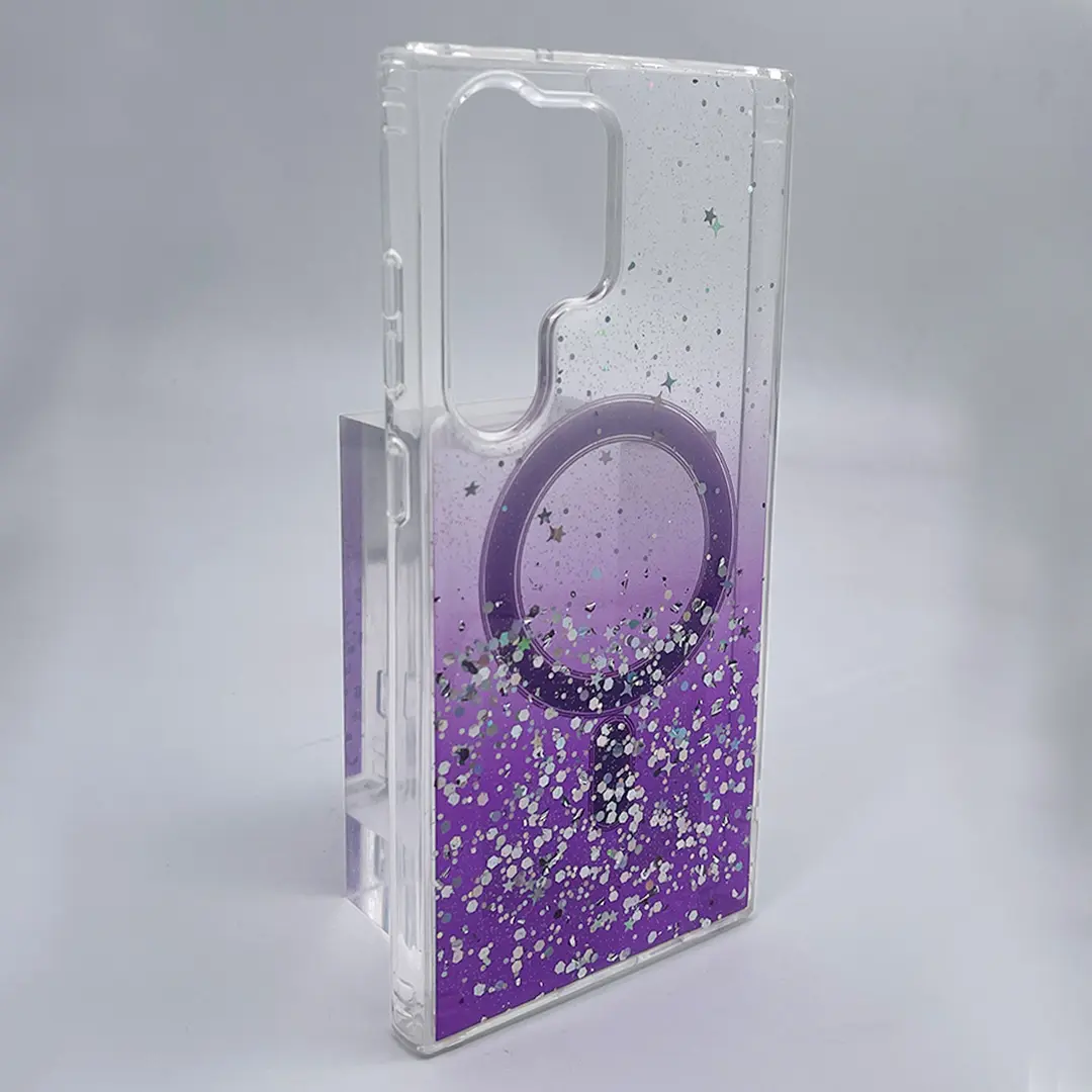 Samsung Galaxy S24 Ultra Bling MagSafe Twotone Eco Purple